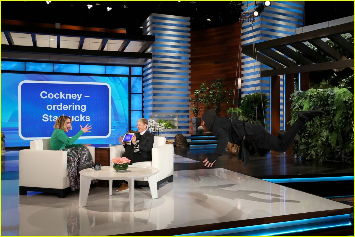Sarah Paulson Gets Scared by Ellen DeGeneres Twice, Fails to Get Revenge (Video)