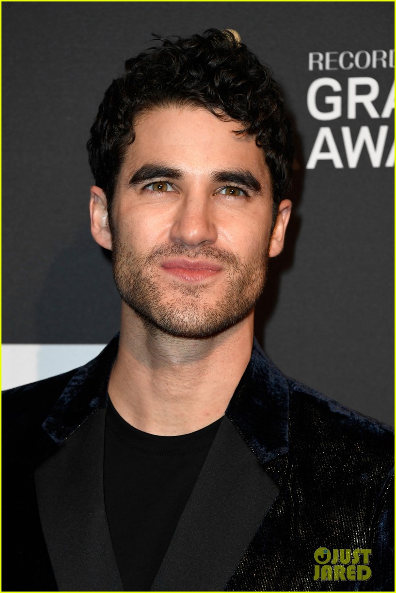 Darren Criss Looks So Handsome at Clive Davis' Pre-Grammys Party!