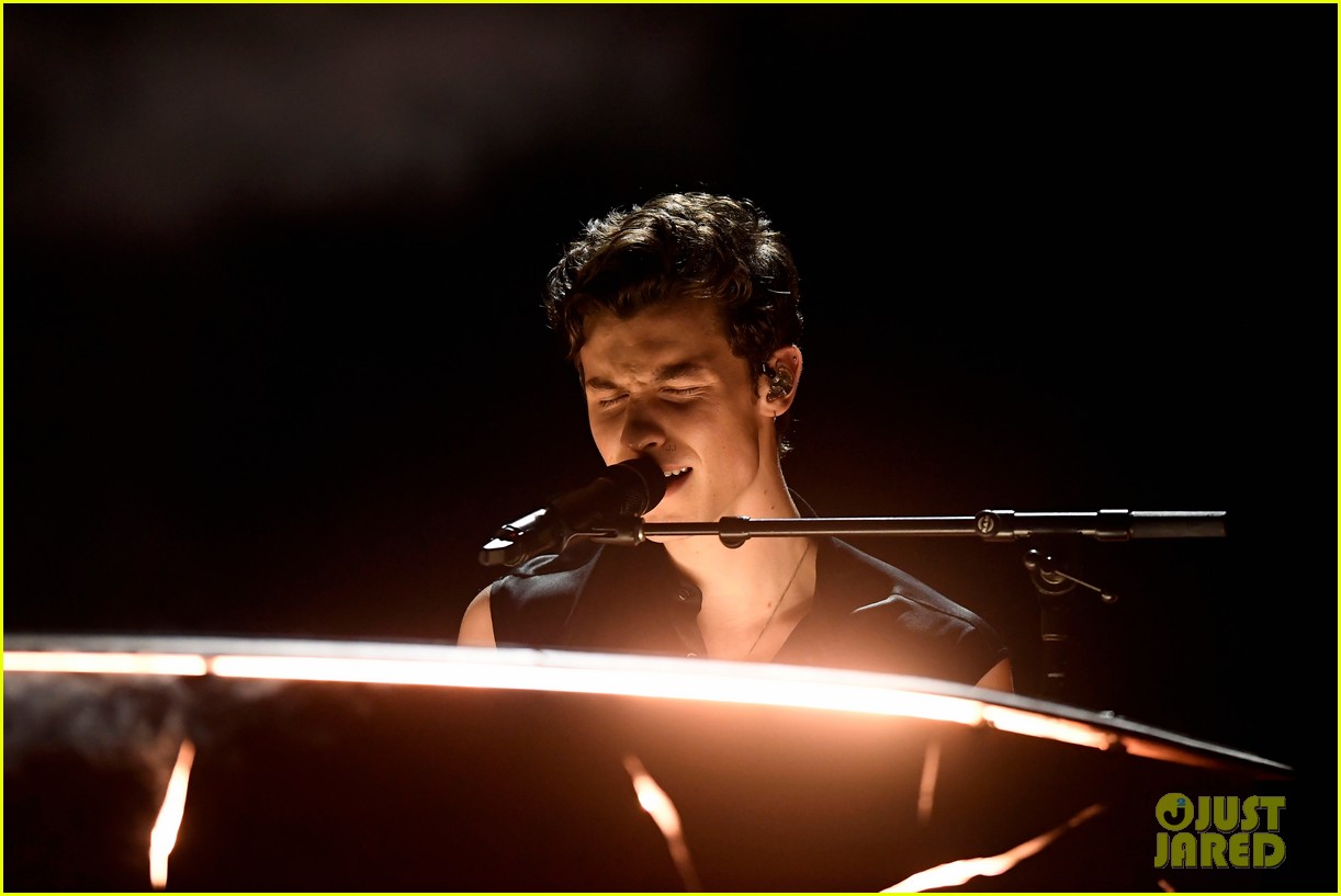 Shawn Mendes Bares His Biceps for Grammys 2019 Performance with Miley Cryrus - Watch!