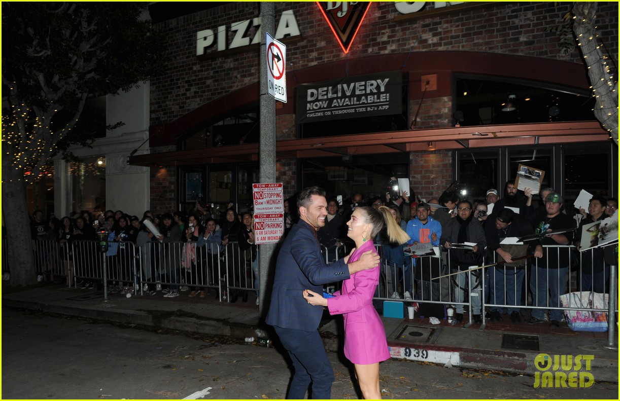Haley Lu Richardson & Boyfriend Brett Dier Couple Up at 'Five Feet Apart' Premiere!