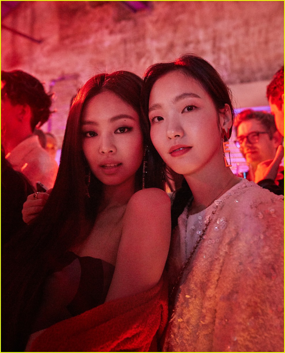 Pharrell Williams Parties With BLACKPINK's Jennie at Launch of Chanel-Pharrell Capsule Collection in Seoul!