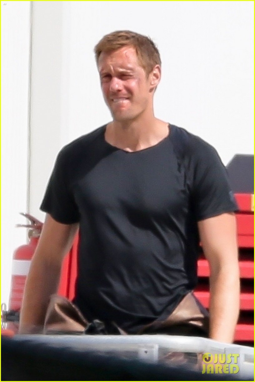 Alexander Skarsgard Films 'Godzilla vs Kong' as Movie Hits One Year Countdown Until Release Date!