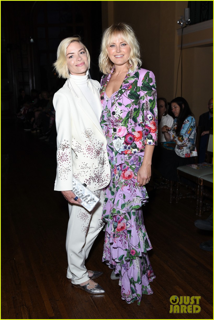 Malin Akerman, Jaime King & Adam Lambert Attend Libertine Fashion Show