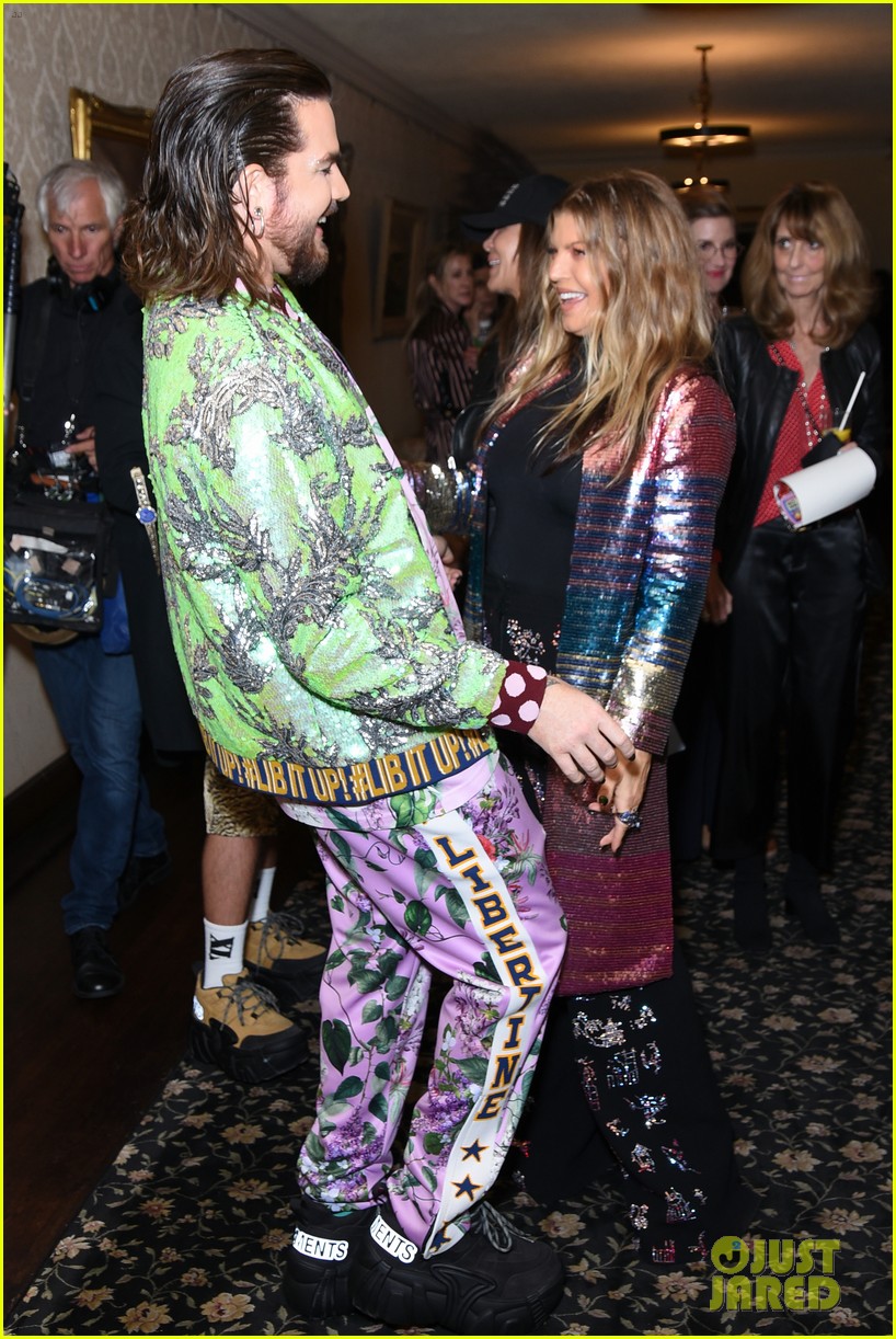 Malin Akerman, Jaime King & Adam Lambert Attend Libertine Fashion Show