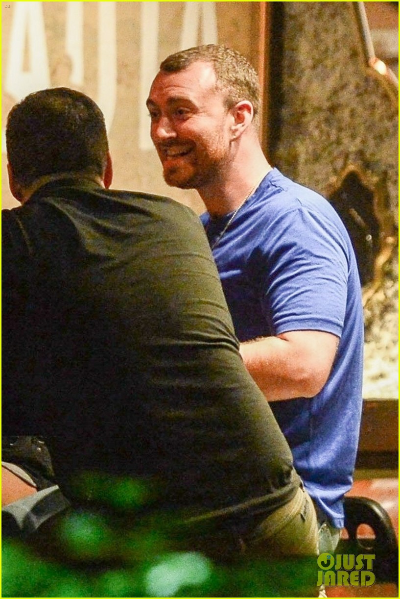 Sam Smith Vacations with Friends in Sao Paolo!