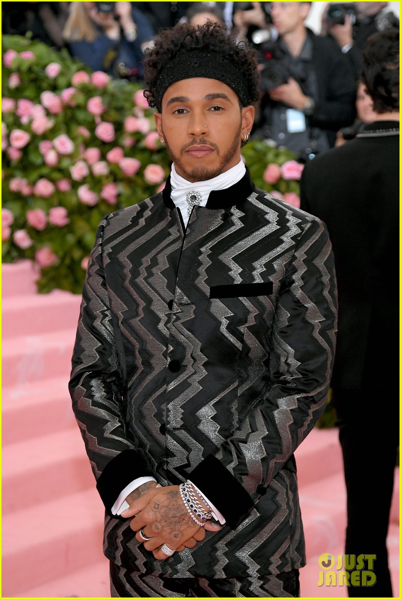 Winnie Harlow & Lewis Hamilton Rock Fun Looks at Met Gala 2019