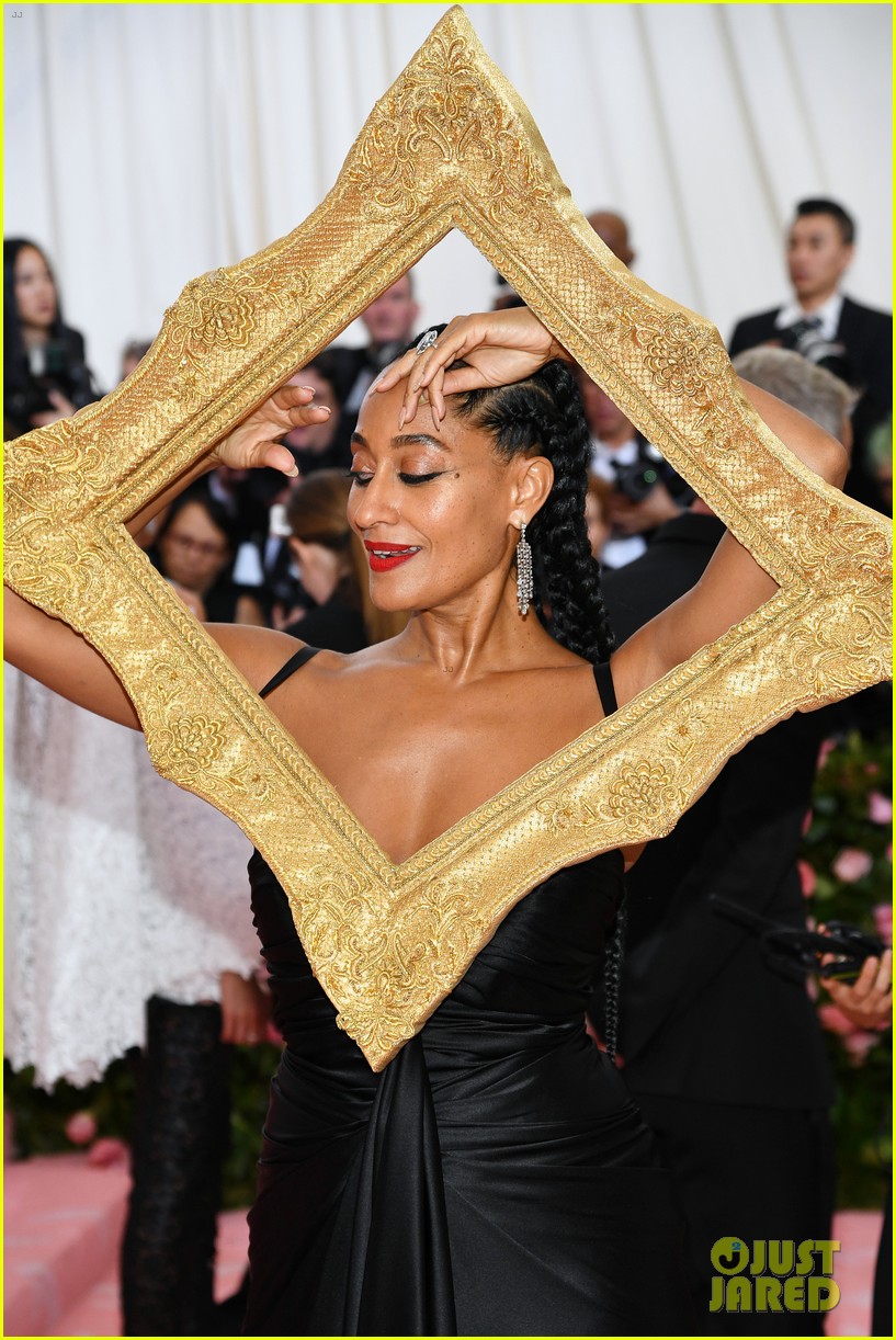 Tracee Ellis Ross' Stylist Explains Her Picture Frame Outfit at Met Gala 2019