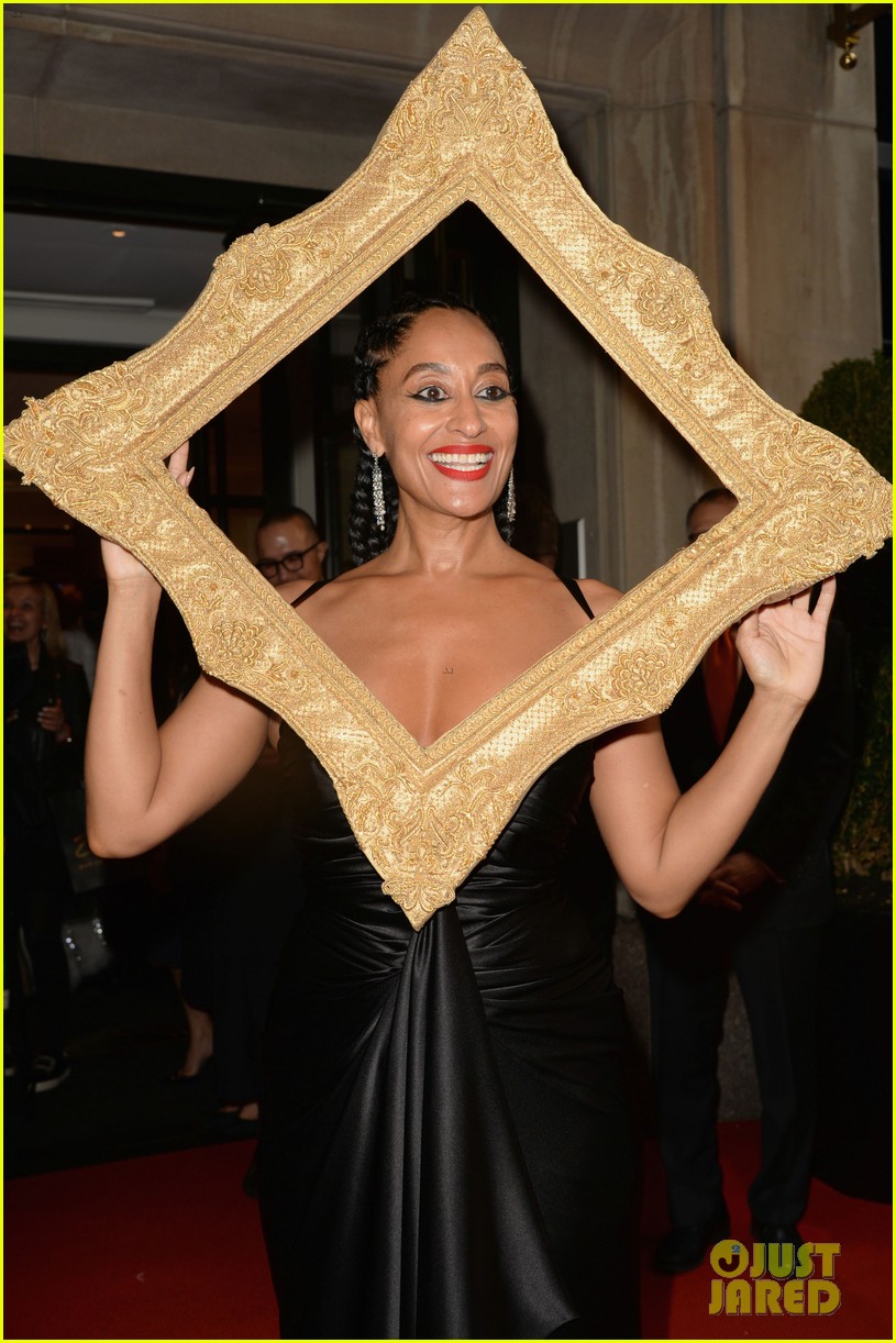 Tracee Ellis Ross' Stylist Explains Her Picture Frame Outfit at Met Gala 2019