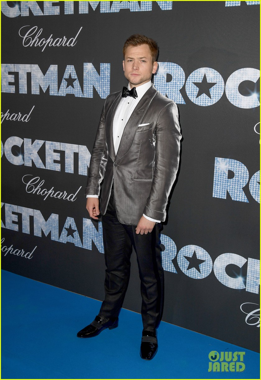 Taron Egerton Perform 'Rocketman' Song Live with Elton John at Cannes Premiere Party (Video)