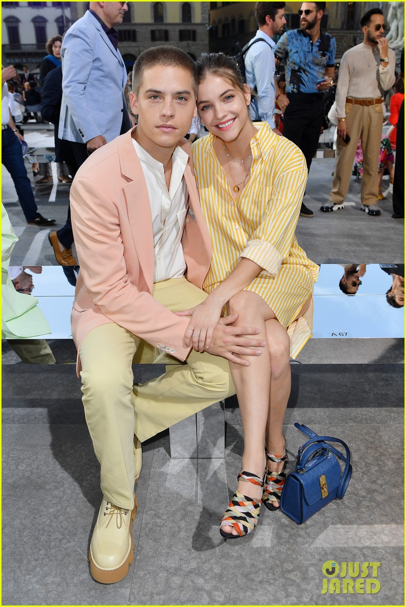 Dylan Sprouse & Barbara Palvin Couple Up For Salvatore Ferragamo Show in Florence