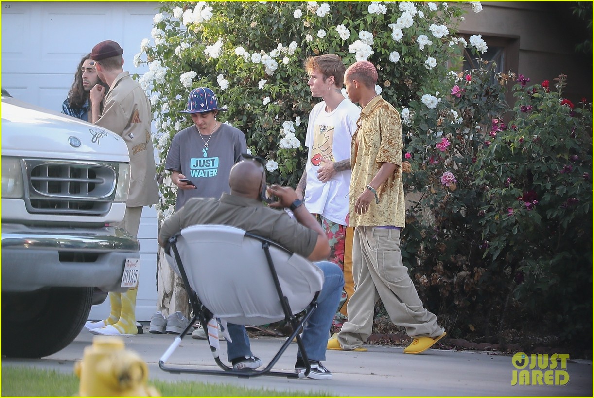 Jaden Smith & Justin Bieber Film a Music Video Together in LA