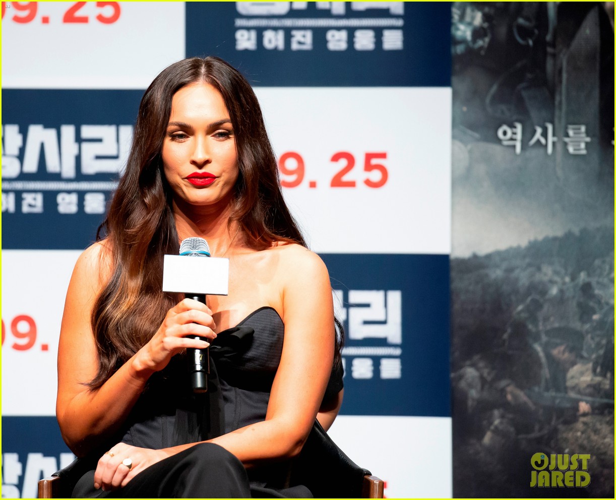 Megan Fox Looks Amazing Promoting 'Battle of Jangsari' in South Korea!