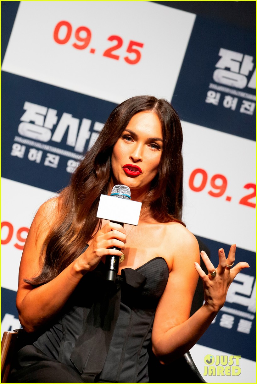 Megan Fox Looks Amazing Promoting 'Battle of Jangsari' in South Korea!