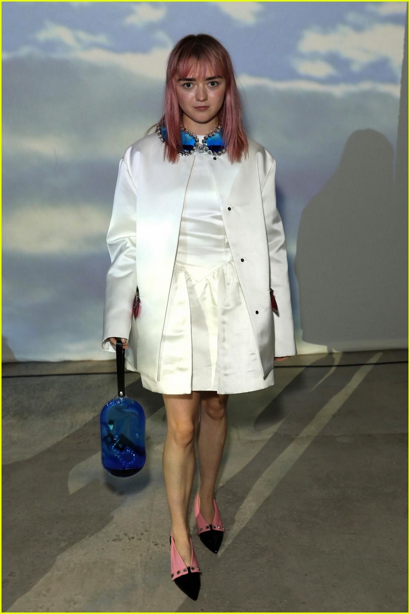 Maisie Williams, Kaya Scodelario, & More Step Out for Christopher Kane Fashion Show
