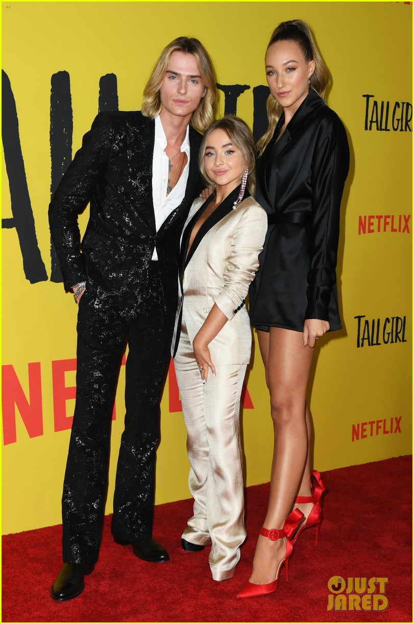 Sabrina Carpenter Shines in Silver at 'Tall Girl' Premiere in LA