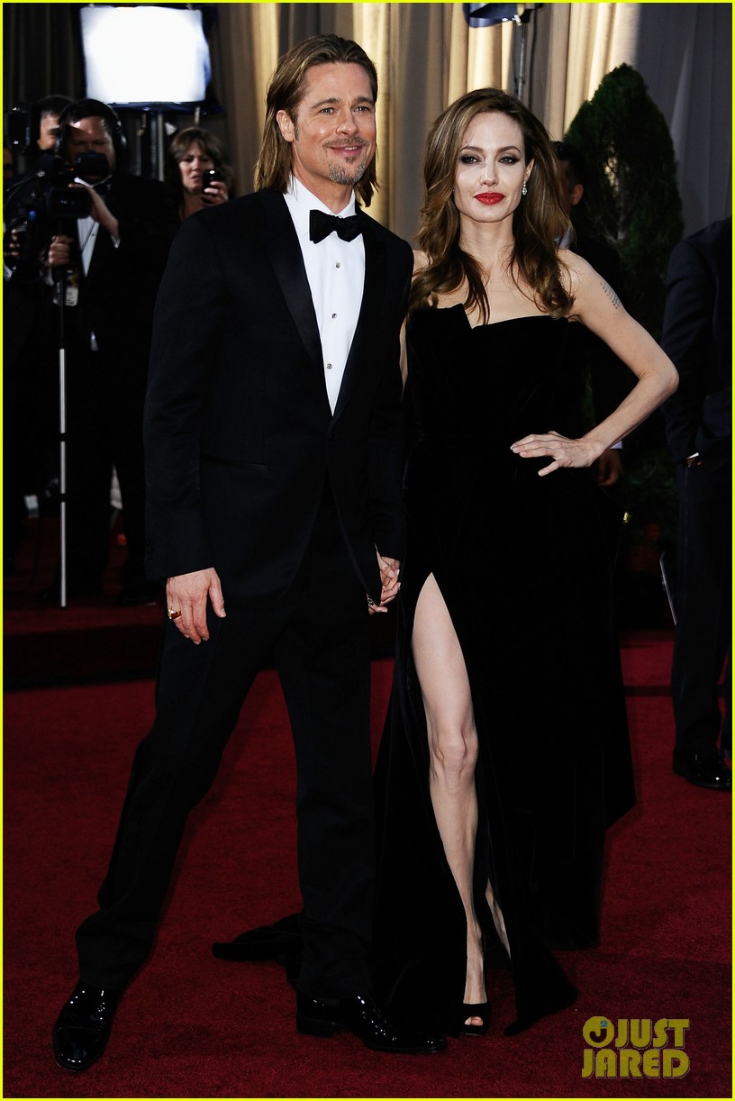 Angelina Jolie Explains Why She Wore That Iconic Oscars Dress with High Slit