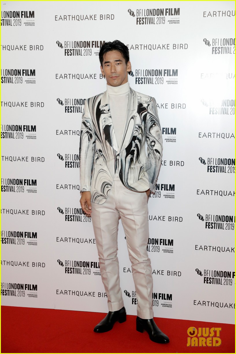 Alicia Vikander Premieres New Movie 'Earthquake Bird' in London