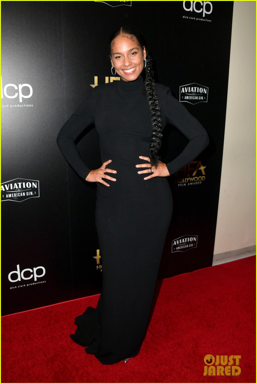 Alicia Keys Honors Pharrell Williams' 'Letter to My Godfather' at Hollywood Film Awards 2019