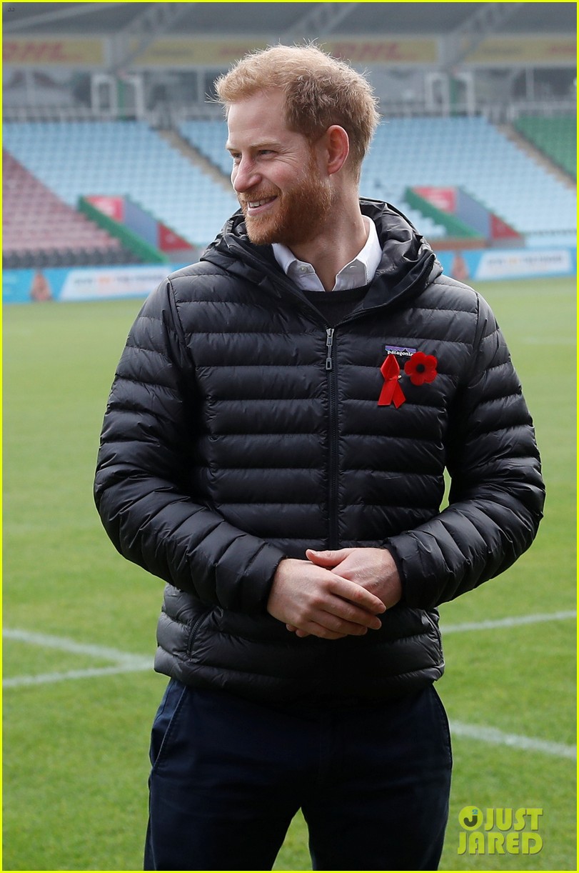 Prince Harry Teams Up With Rugby Star Gareth Thomas to Raise Awareness for National HIV Testing Week