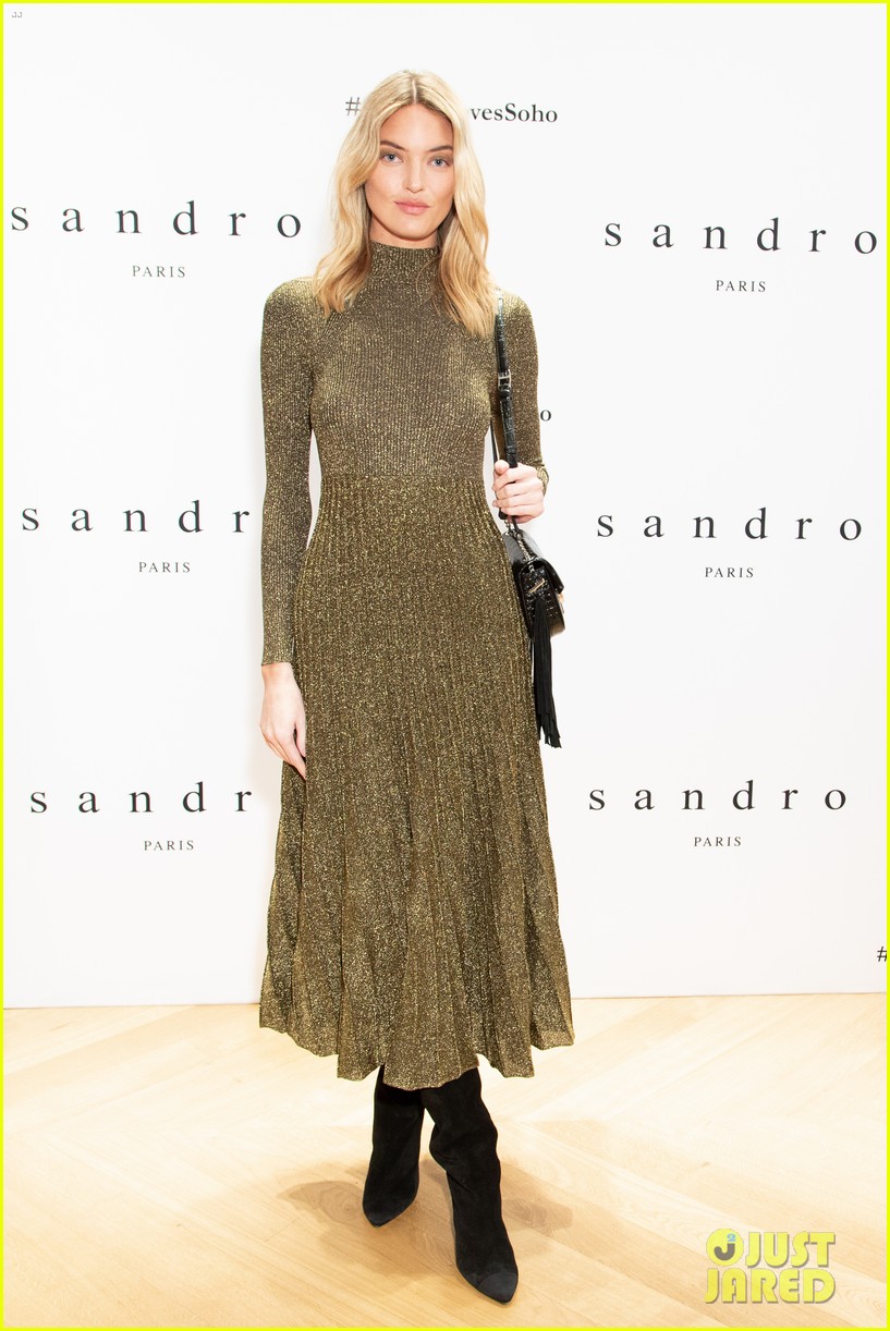 Tyler Cameron Joins Host Natalia Dyer For Sandro's Special Fashion Event
