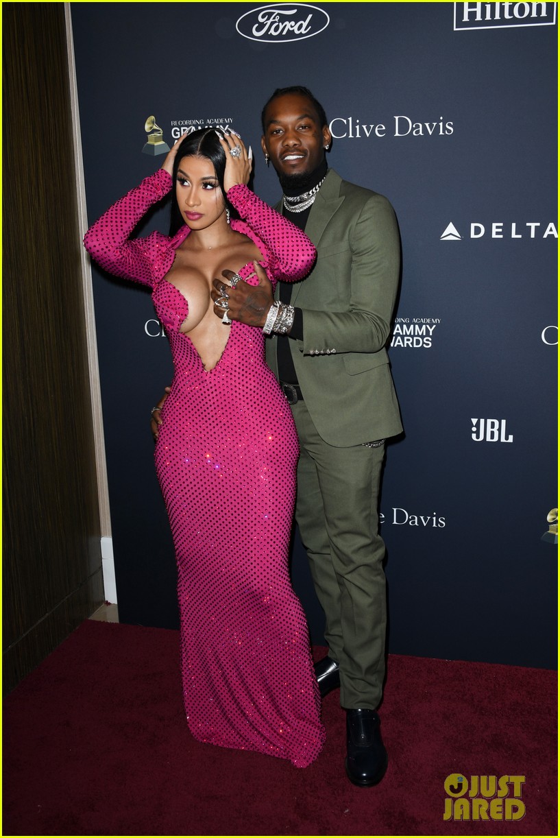 cardi b wap pink dress The Best Style Moments from Cardi B and Megan Thee Stallion's New 'WAP' Music Video