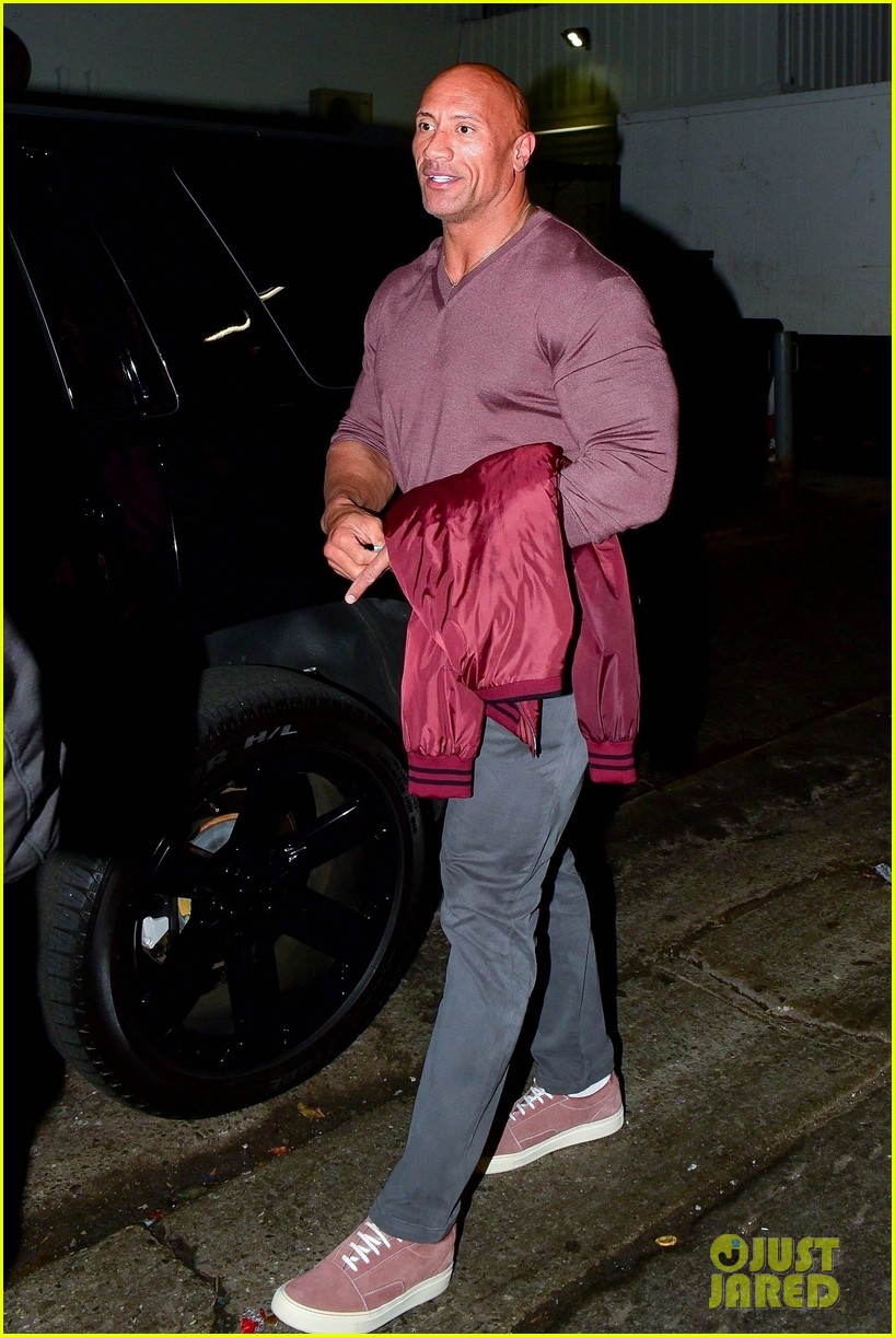 Dwayne 'The Rock' Johnson Joins Wife Lauren & Mom Ata for Dinner in Beverly Hills