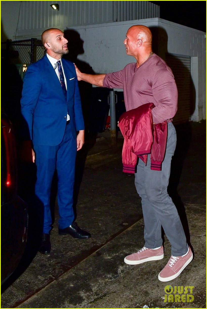 Dwayne 'The Rock' Johnson Joins Wife Lauren & Mom Ata for Dinner in Beverly Hills