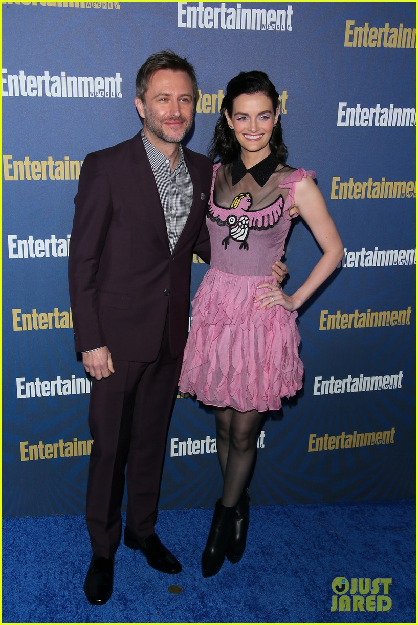 Lydia Hearts & Chris Hardwick Couple Up For Entertainment Weekly's Pre-SAG Awards Celebration