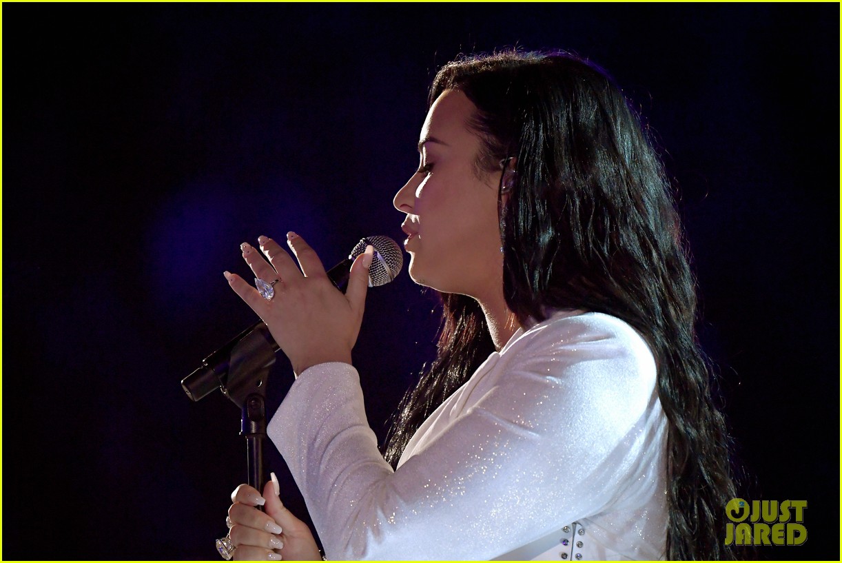 Demi Lovato Starts Her Grammys 2020 Performance Over, Then Slays with Incredible Vocals