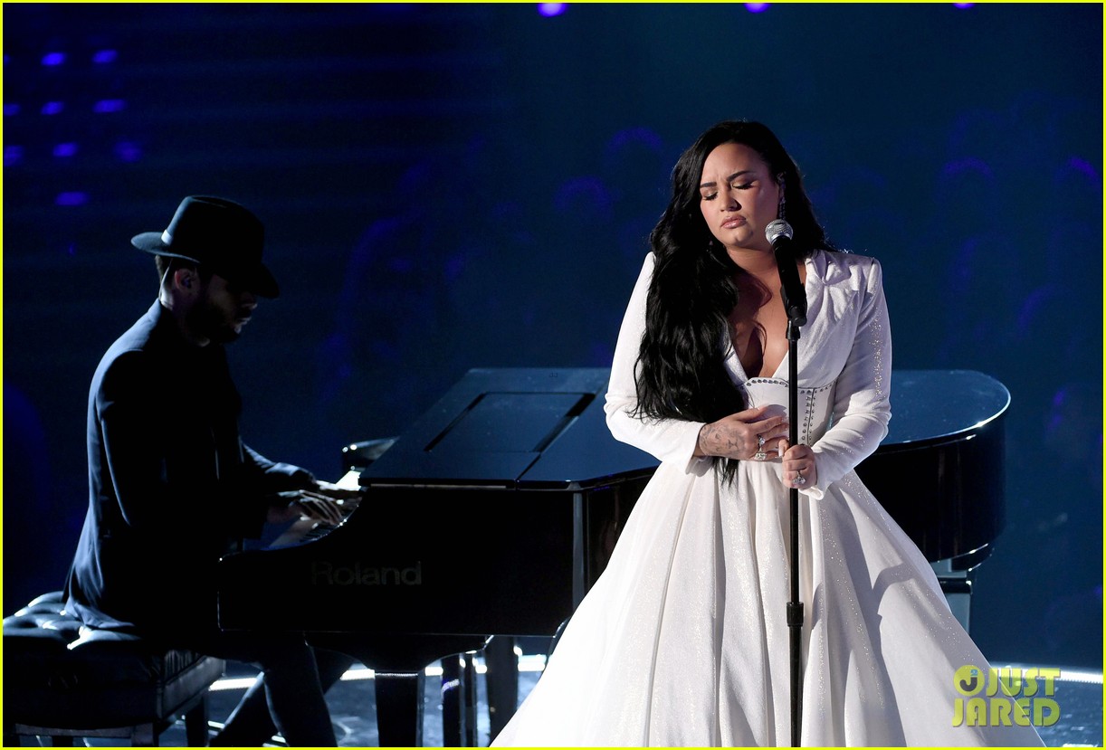 Demi Lovato Starts Her Grammys 2020 Performance Over, Then Slays with Incredible Vocals
