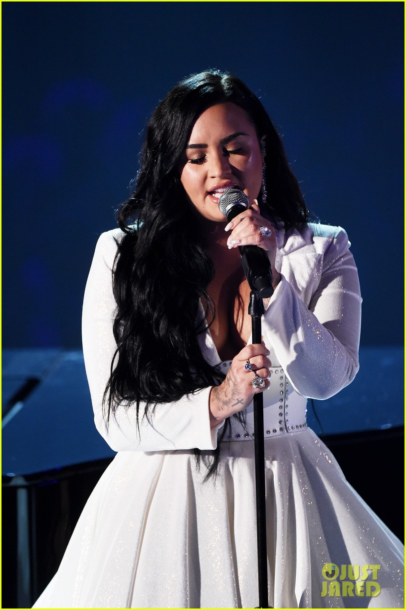 Demi Lovato Starts Her Grammys 2020 Performance Over, Then Slays with Incredible Vocals