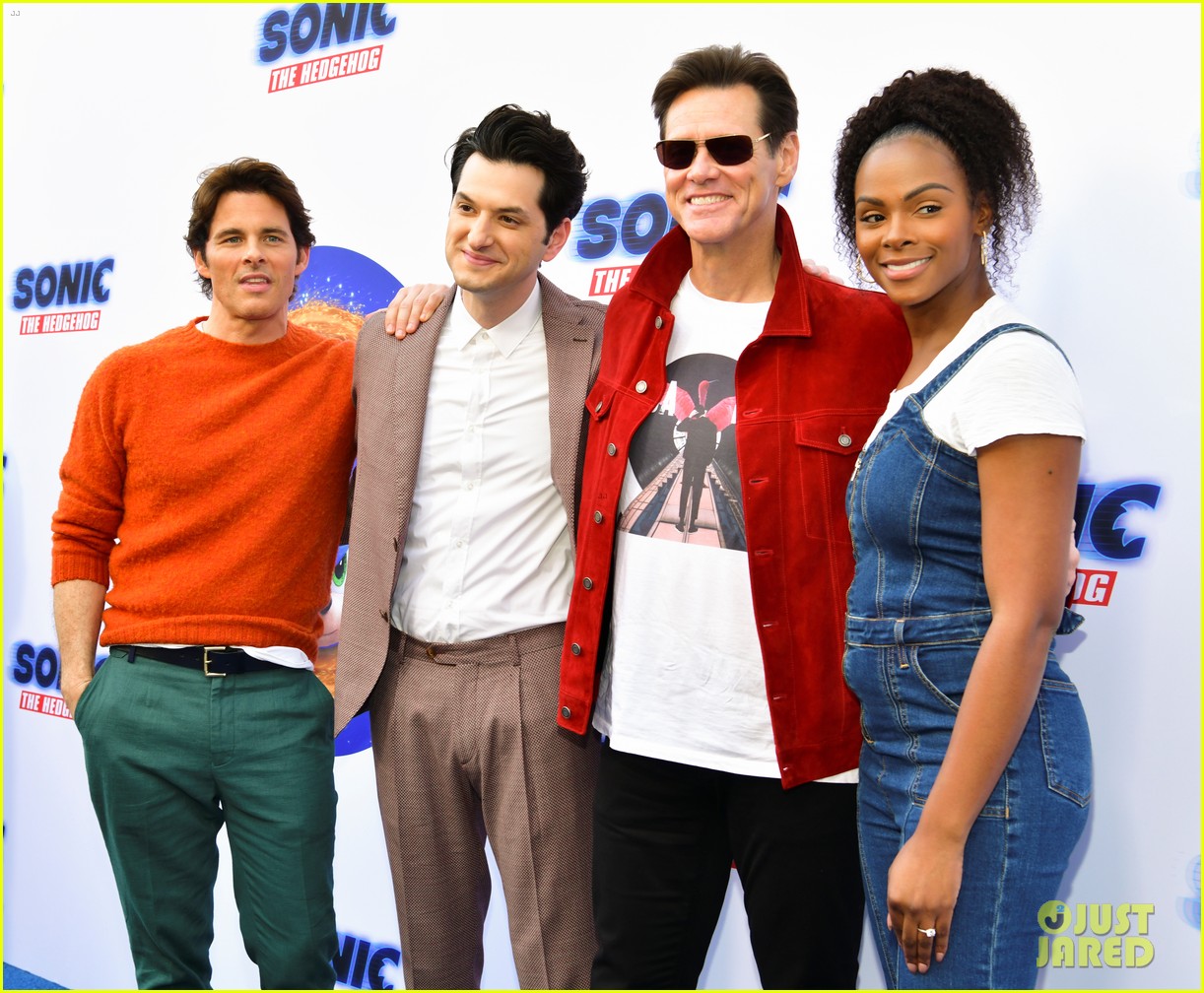 James Marsden Brings Son William & Daughter Mary to 'Sonic The Hedgehog' Family Day Event!