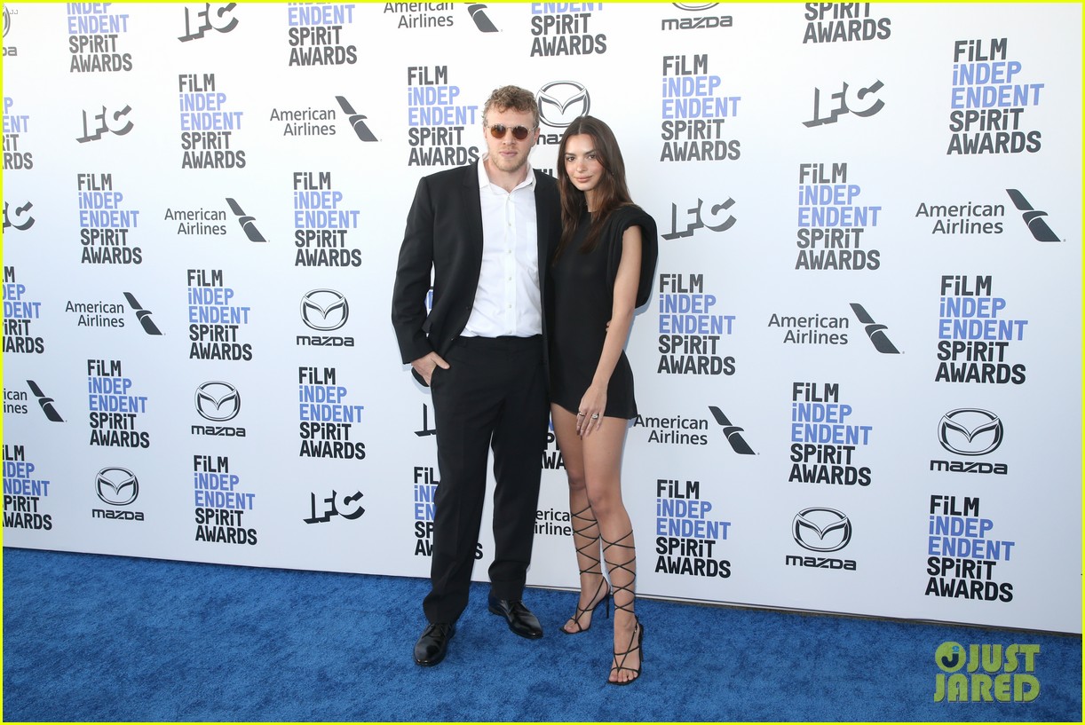 Emily Ratajkowski Supports Husband Sebastian Bear-McClard at Spirit Awards 2020!