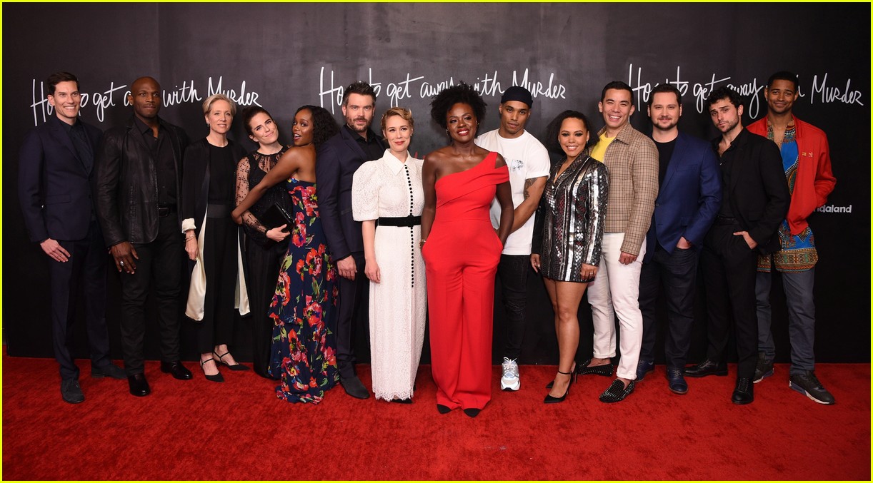 Viola Davis Joins 'How to Get Away With Murder' Cast at Series Wrap Party!