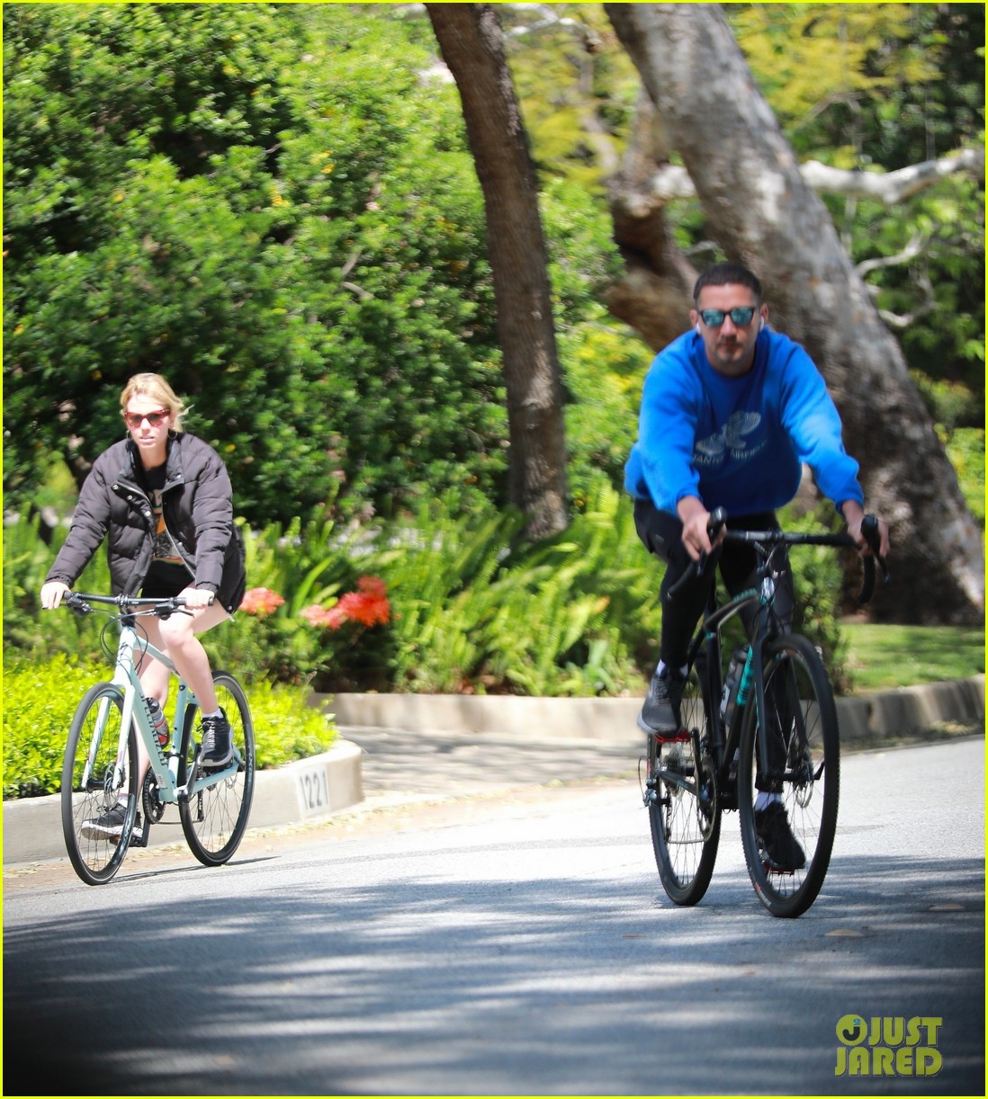 Shia LaBeouf & Mia Goth Go for Bike Ride Amid Reconciliation Rumors