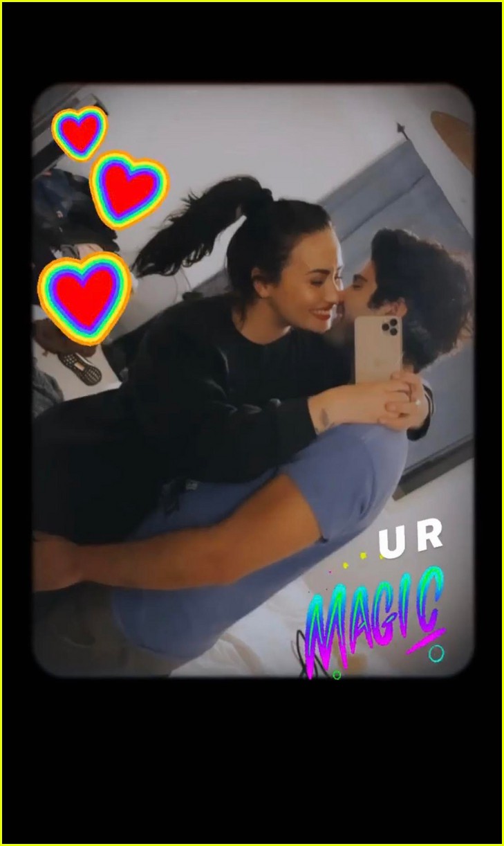 Demi Lovato & Max Ehrich Kiss in Cute Couple Photos Together!
