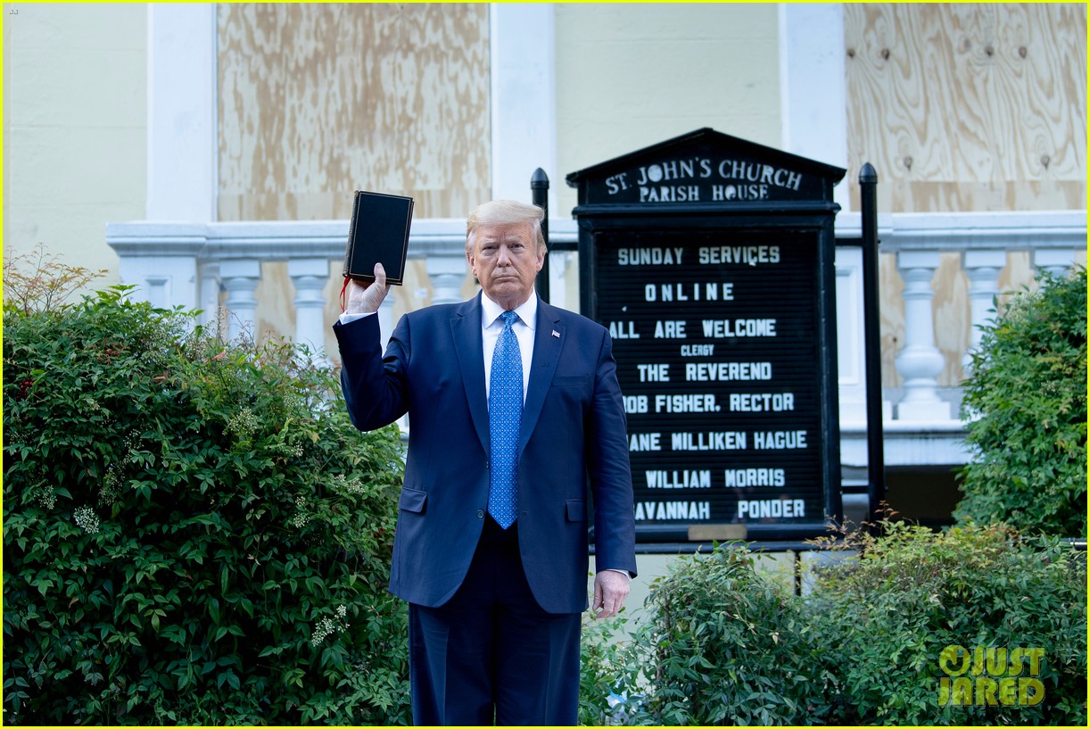 Donald Trump Slammed By Bishop for Using St. John's Church as a 'Prop' for Photo Opp