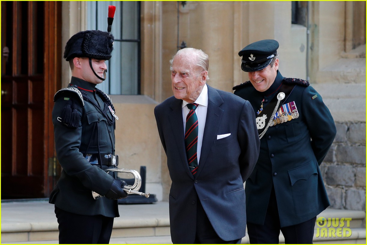 Prince Philip Makes a Rare Public Appearance to Hand Over Role to Duchess Camilla