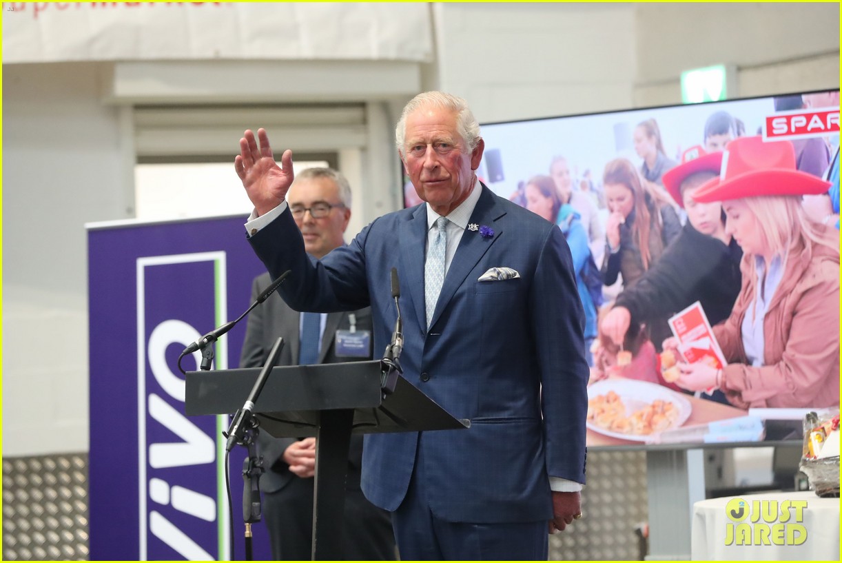 Prince Charles Wears a Mask, Poses In Front of 'Game of Thrones' Wrap Party Throne!