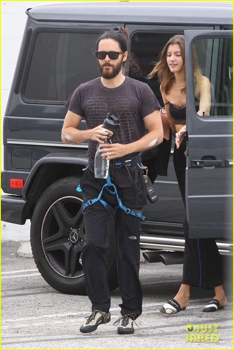 Jared Leto Spotted at Rock Climbing Gym with Valery Kaufman, His Longtime Rumored Girlfriend!