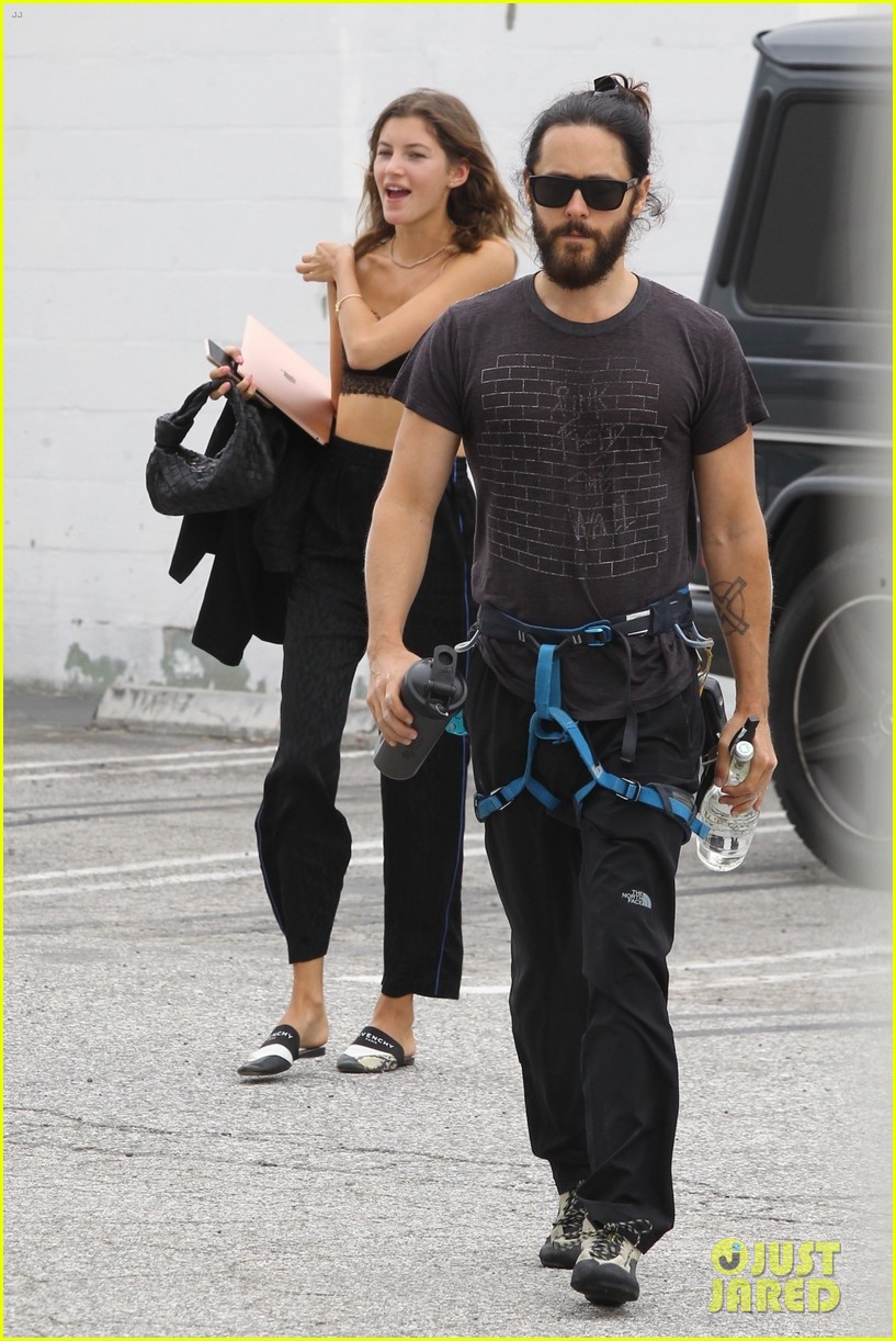 Jared Leto Spotted at Rock Climbing Gym with Valery Kaufman, His Longtime Rumored Girlfriend!
