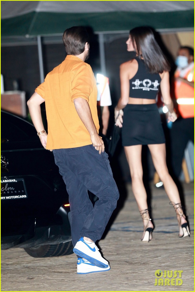 Scott Disick Spotted on Dinner Date at Nobu with Model Bella Banos!
