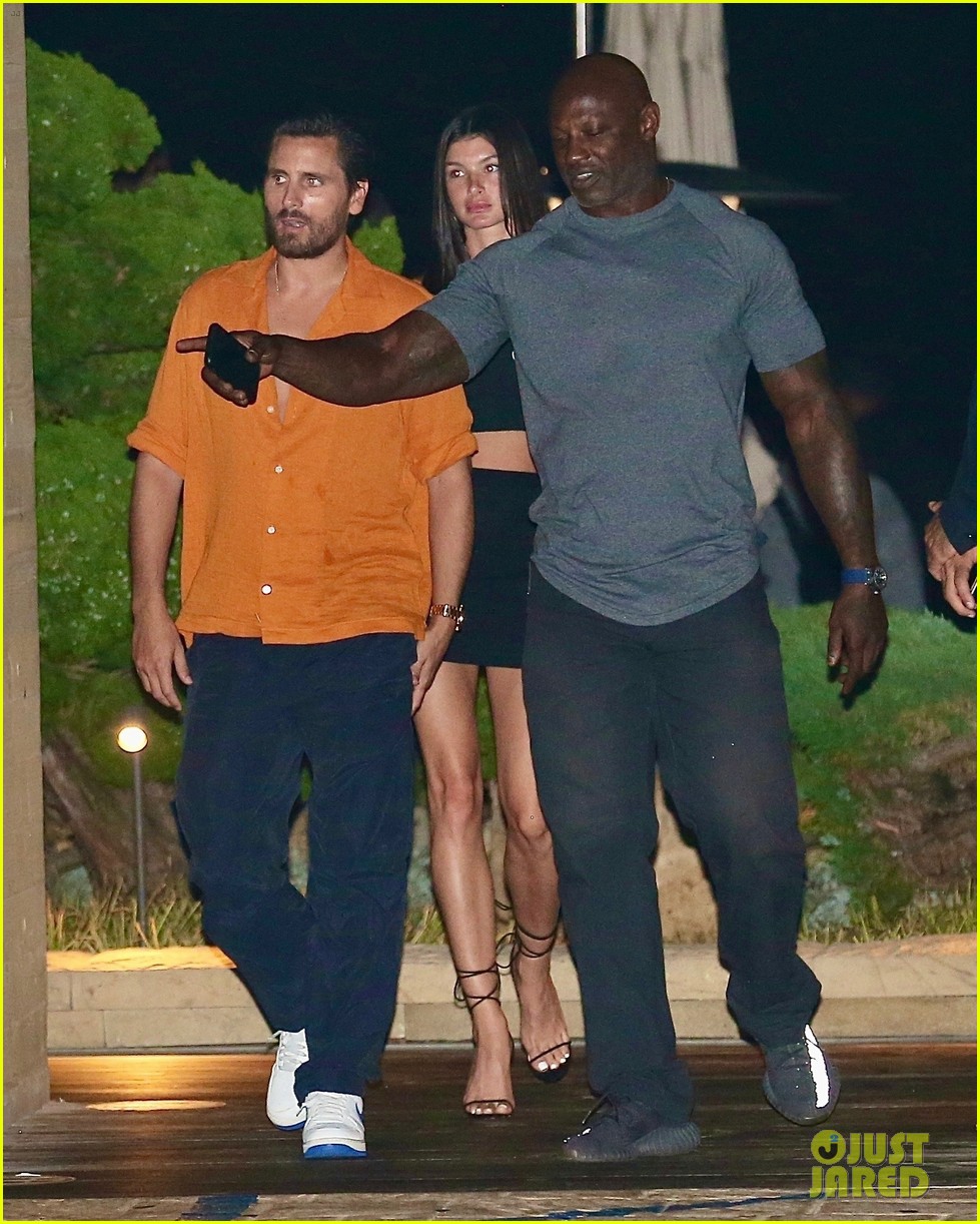 Scott Disick Spotted on Dinner Date at Nobu with Model Bella Banos!