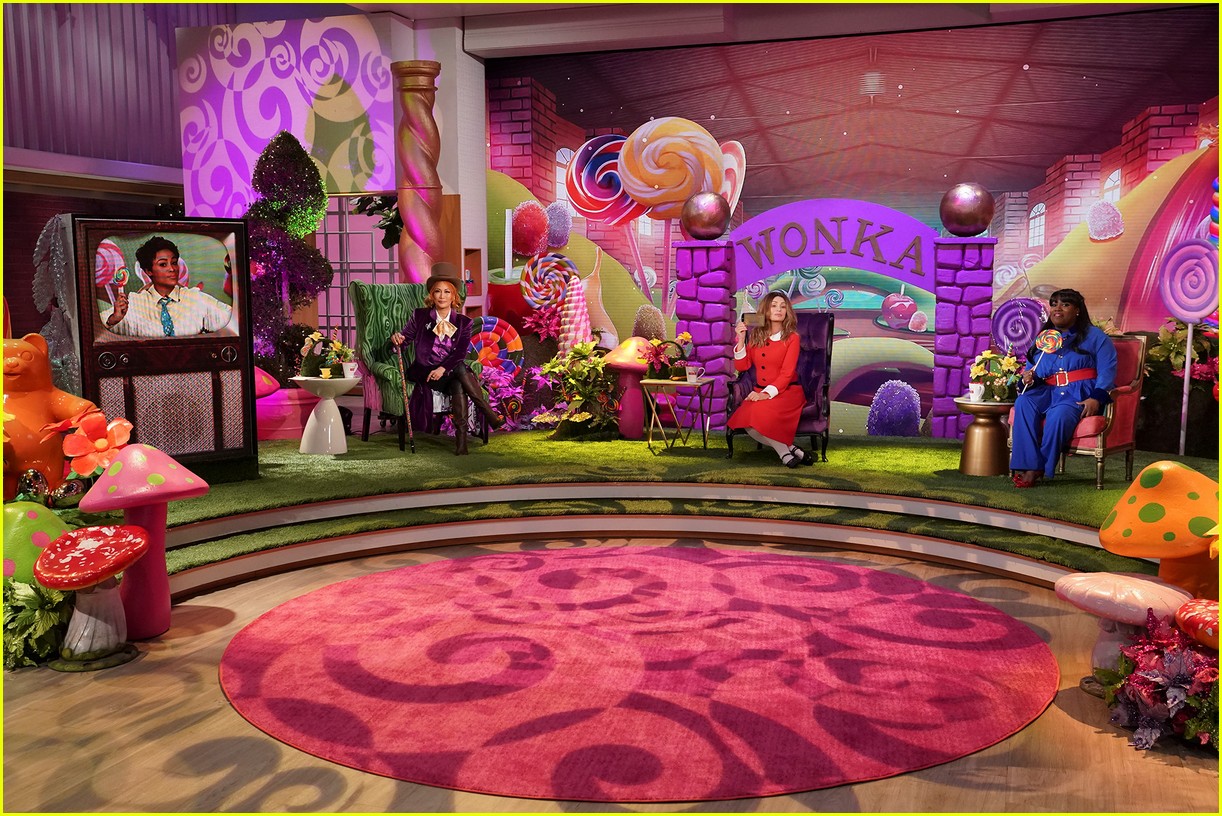 'The Talk' Hosts Dress Up as 'Willy Wonka' Characters for Their Halloween Episode
