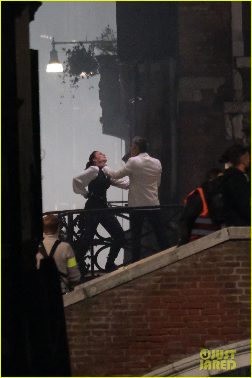 Hayley Atwell Films Intense Fight Scene with Esai Morales for 'Mission: Impossible 7'