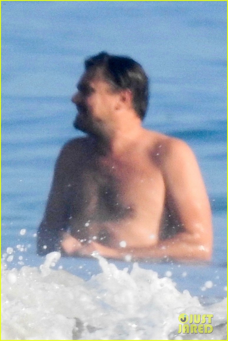 Leonardo DiCaprio Goes Shirtless for Beach Day with BFF Emile Hirsch! (Photos)