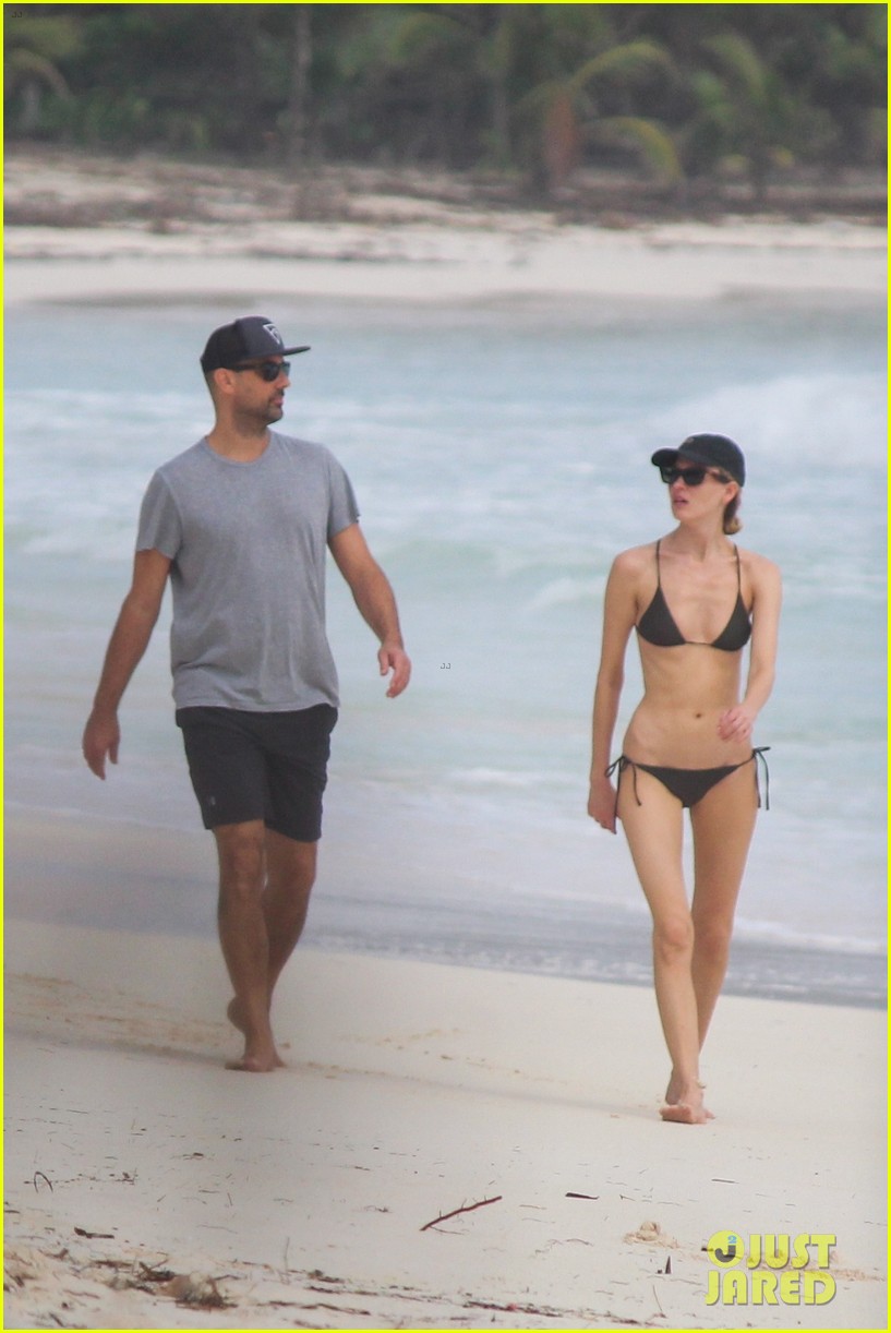 Bikini-Clad Martha Hunt Hits the Beach in Mexico with Fiance Jason McDonald!