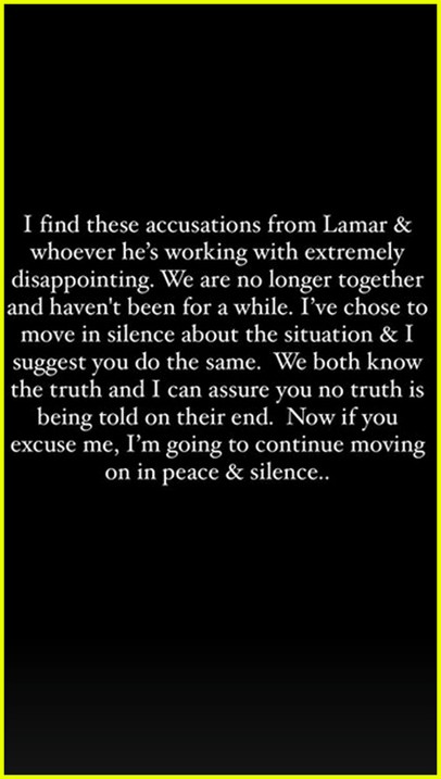 Lamar Odom Claims Ex-Girlfriend Sabrina Parr Is Holding His Social Media Hostage & She Responds