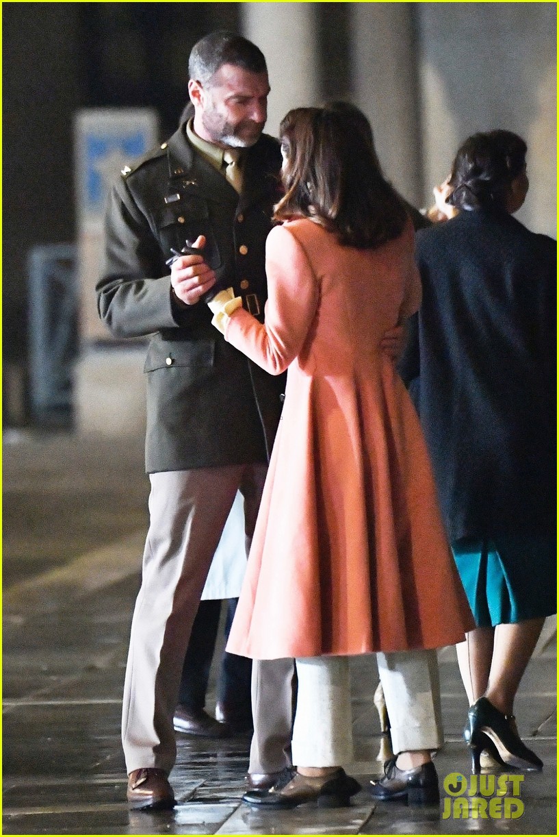 Liev Schreiber Dances With Matilda De Angelis on 'Across the River' Set in Venice