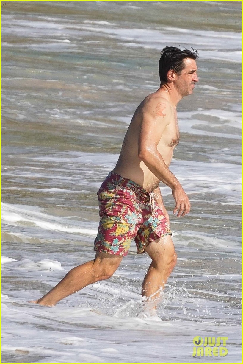 Amy Schumer Rocks Black Bathing Suit at the Beach with Husband Chris Fisher!
